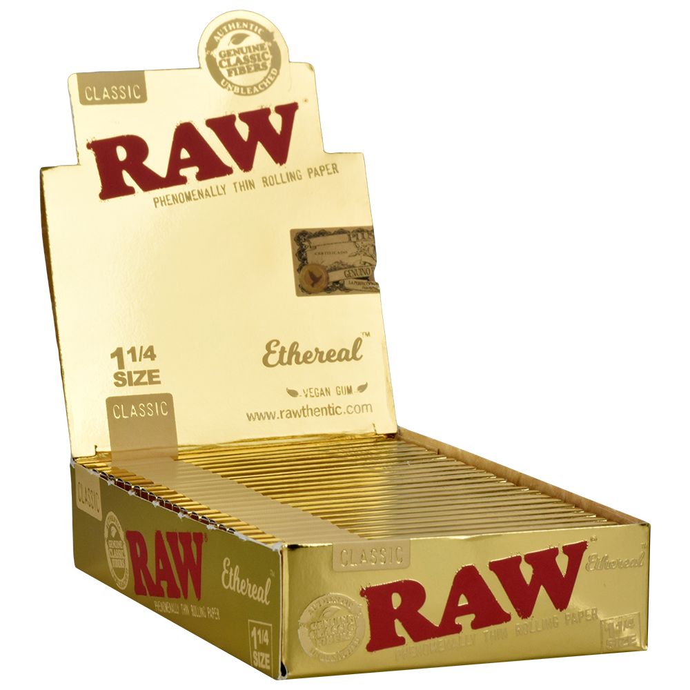 Raw Ethereal Rolling Papers - Classic / 50pc / 1 1/4