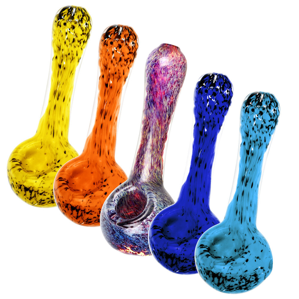 Pulsar Melting Color Fritted Spoon Pipe - 4.5