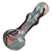 Gold Fumed Wigwag Hand Pipe - 4