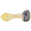 LA Pipes Spiral-Head Color Changing Glass Spoon Pipe