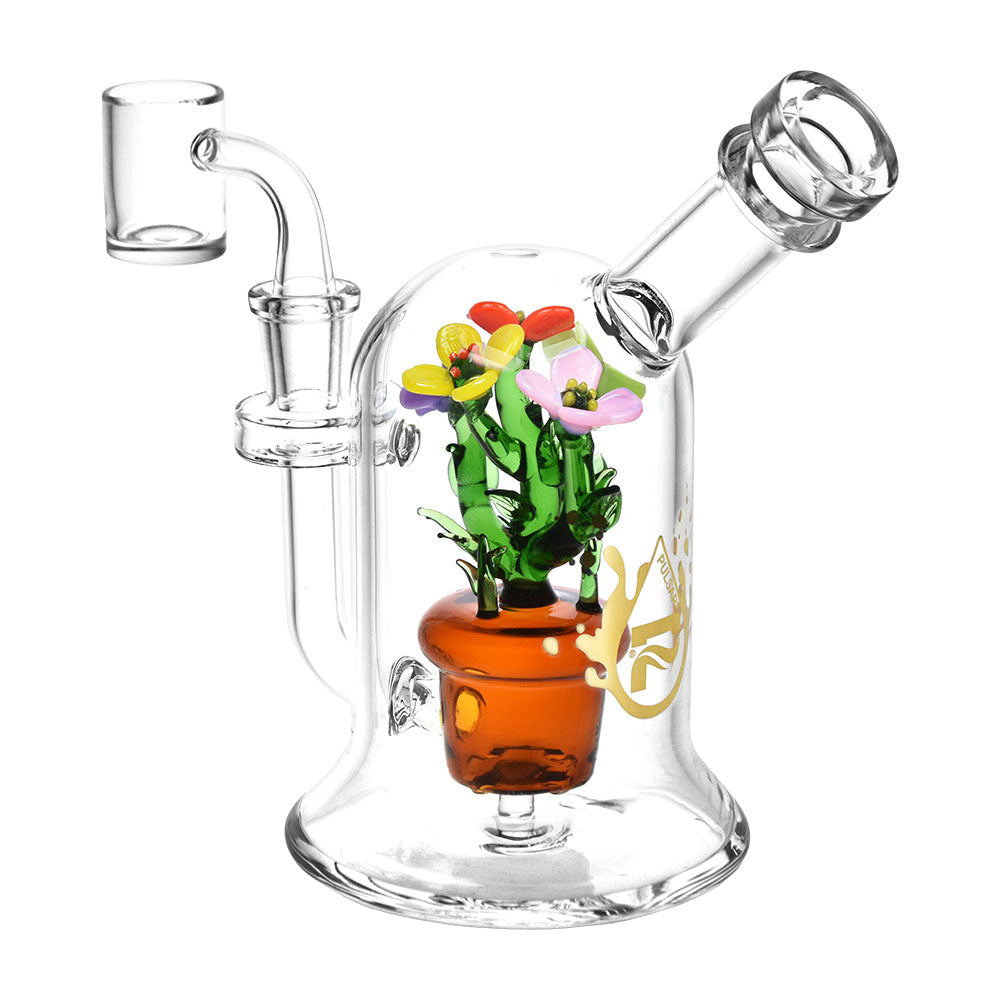 Pulsar Pretty Flowers Dab Rig - 6.5