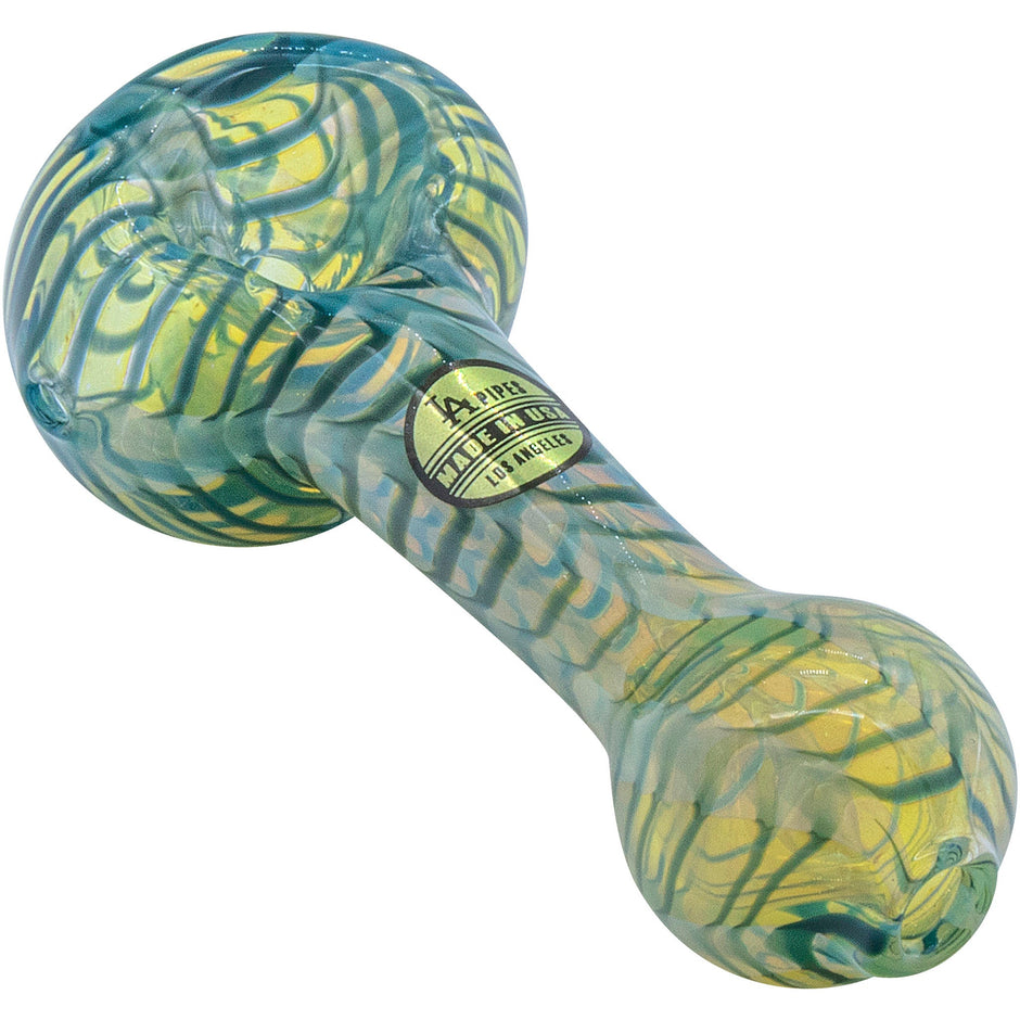 LA Pipes "Raker" Glass Spoon Pipe