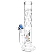 Pulsar Skate or Die Straight Tube Glass Water Pipe - 12.5