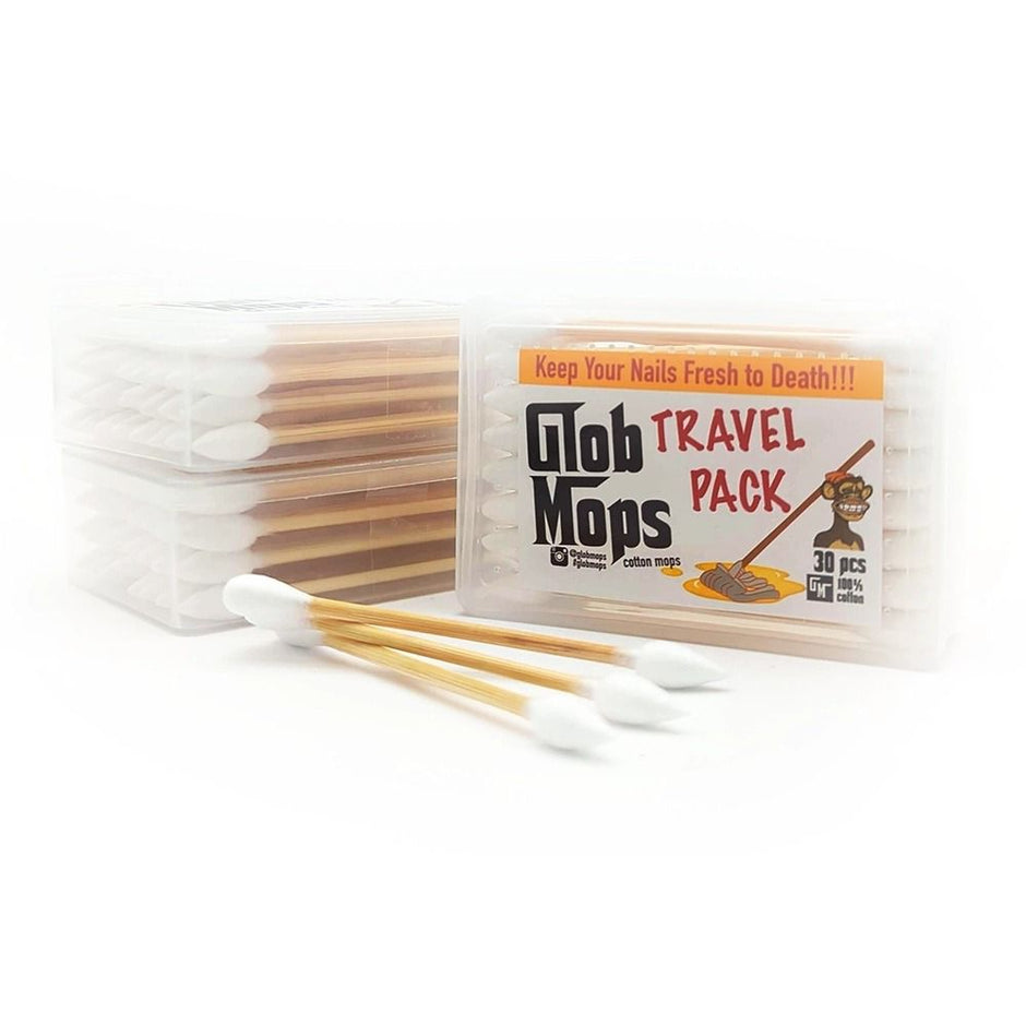 Glob Mops Dual Tip Cotton Swabs Travel Pack - 30pc