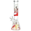 Santa Claus Themed Glass Water Pipe - 10