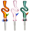 Pulsar Bendy Dab Straw w/ Horn - 5.75