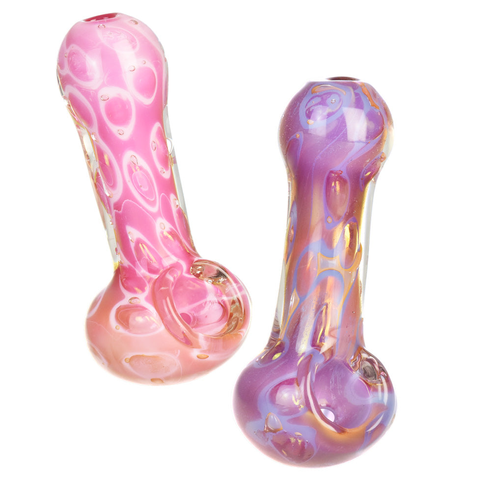 Pastel Bubbles Spoon Pipe - 3.75