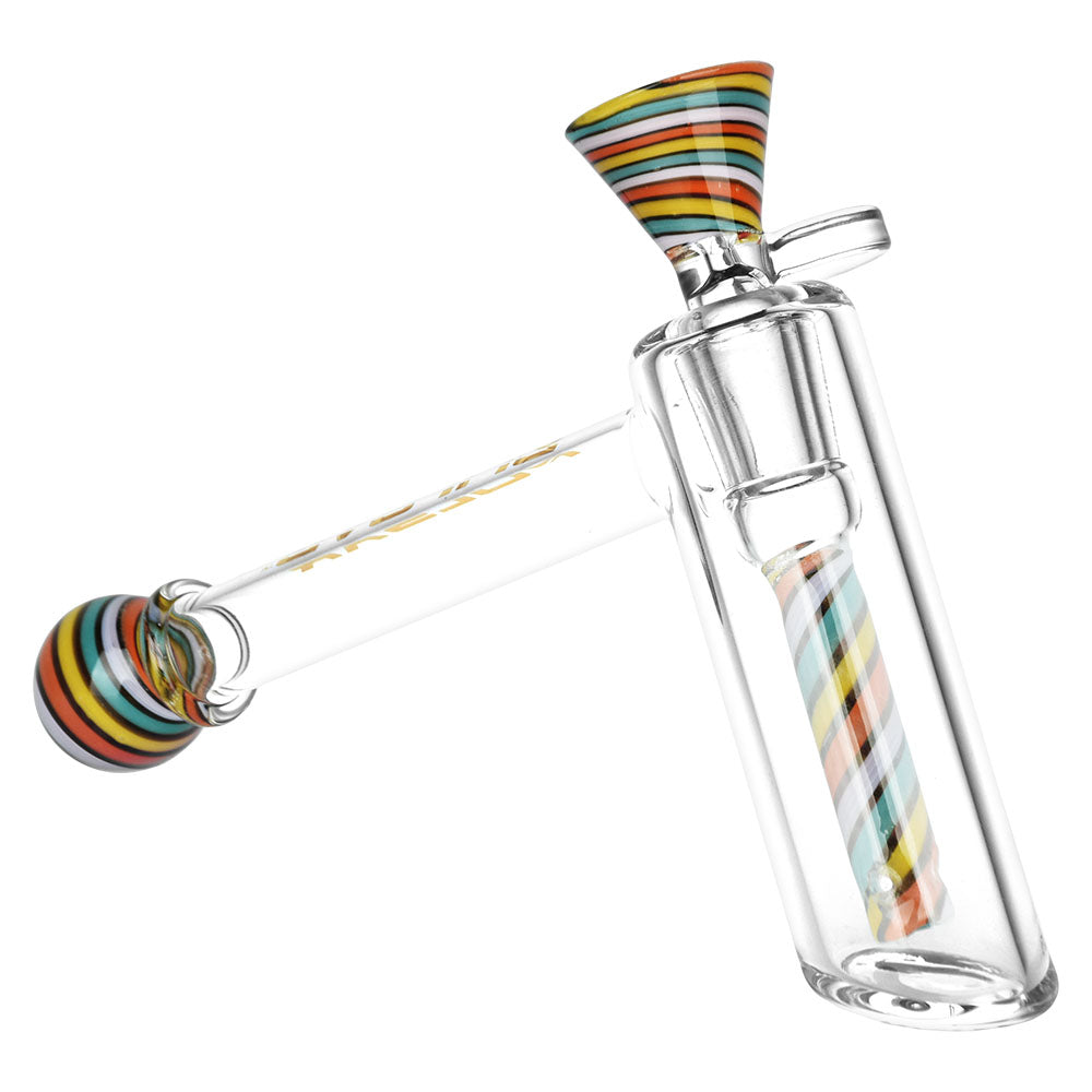 Pulsar Retro Rave Wig Wag Bubbler w/ Herb Slide - 6.25