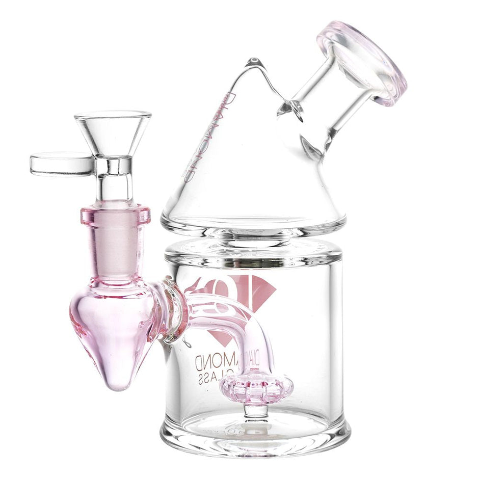 Diamond Glass Missile Mini Rig - 5" / 14mm F