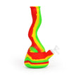 Ritual - 10'' Wavy Silicone Beaker - Rasta