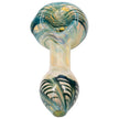 LA Pipes Twisty Cane Spoon Glass Pipe (Various Colors)