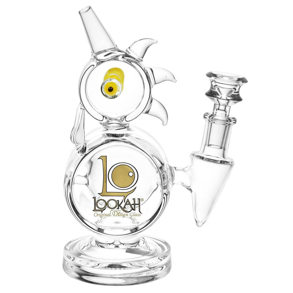 Lookah Glass Rooster Water Pipe | 7.5" | 14mm F