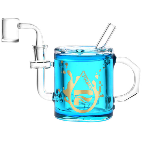 Pulsar Coffee Cup Glycerin Dab Rig | 6" | 14mm F