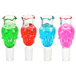 Icy Skull Glycerin Herb Slide - 14mm M/Colors Vary