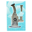 Glass House Bent Neck Glass Water Pipe - 6.75