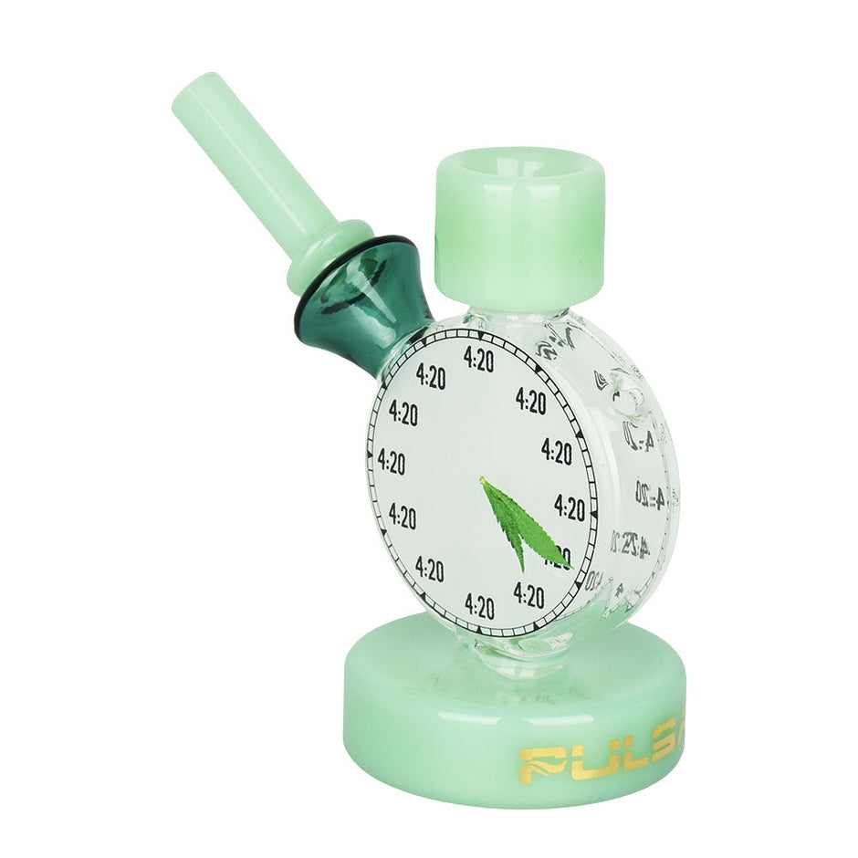 Pulsar 4:20 Time Piece Bubbler Pipe - 4.5"