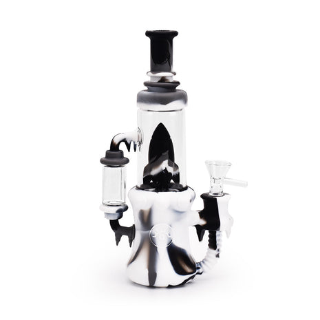 Ritual - 8.5'' Silicone Rocket Recycler - Black & White