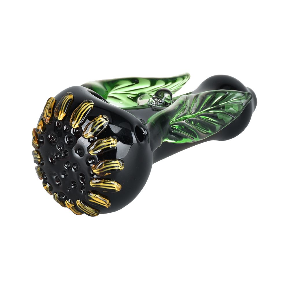 Sunflower Glass Hand Pipe - 4.5