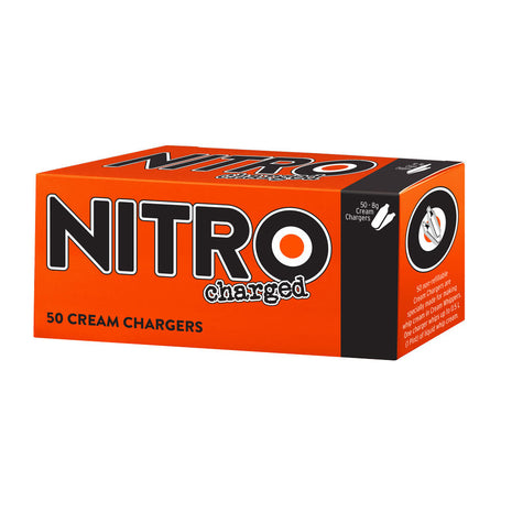 NitroX Charged Cream Chargers | 50pc Box