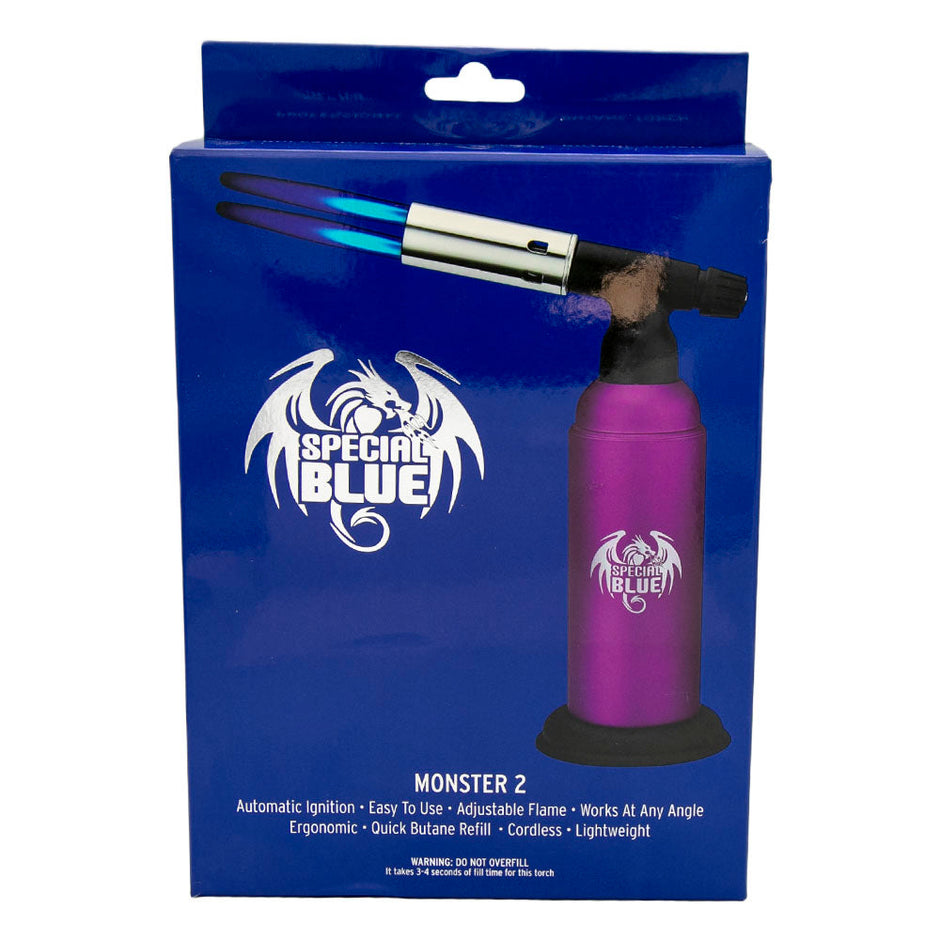 Special Blue Monster Pro 2 Torch Lighter | 8"