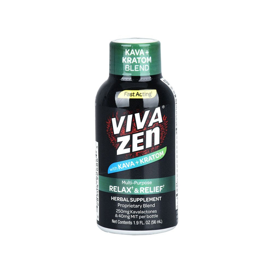 VIVAZEN MIT 40mg + 250MG Kava Blend - / 1.9oz 12ct