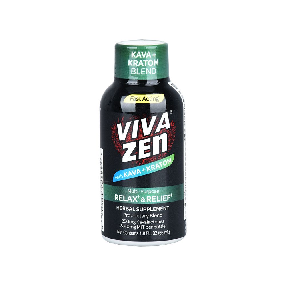 VIVAZEN MIT 40mg + 250MG Kava Blend - / 1.9oz 12ct