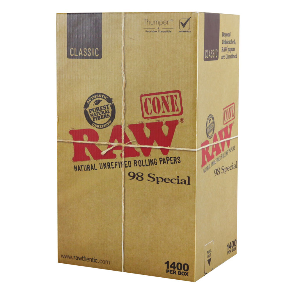 RAW Classic 98 Special Cones - 1400pc Box