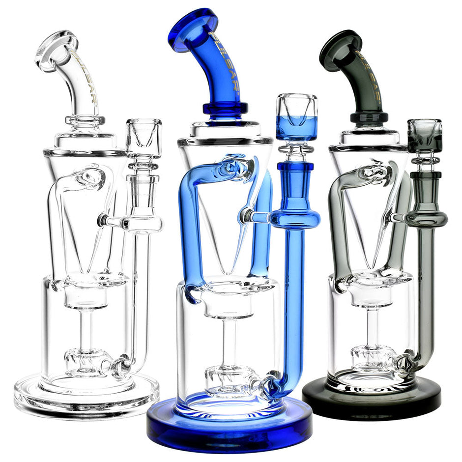 Pulsar Gravity Drip Recycler Water Pipe | 10.25" | 14mm F