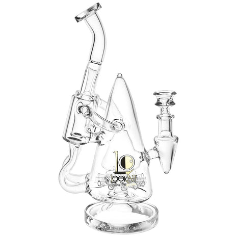 Lookah Glass Pyramid Recycler Water Pipe | 11" | 14mm F