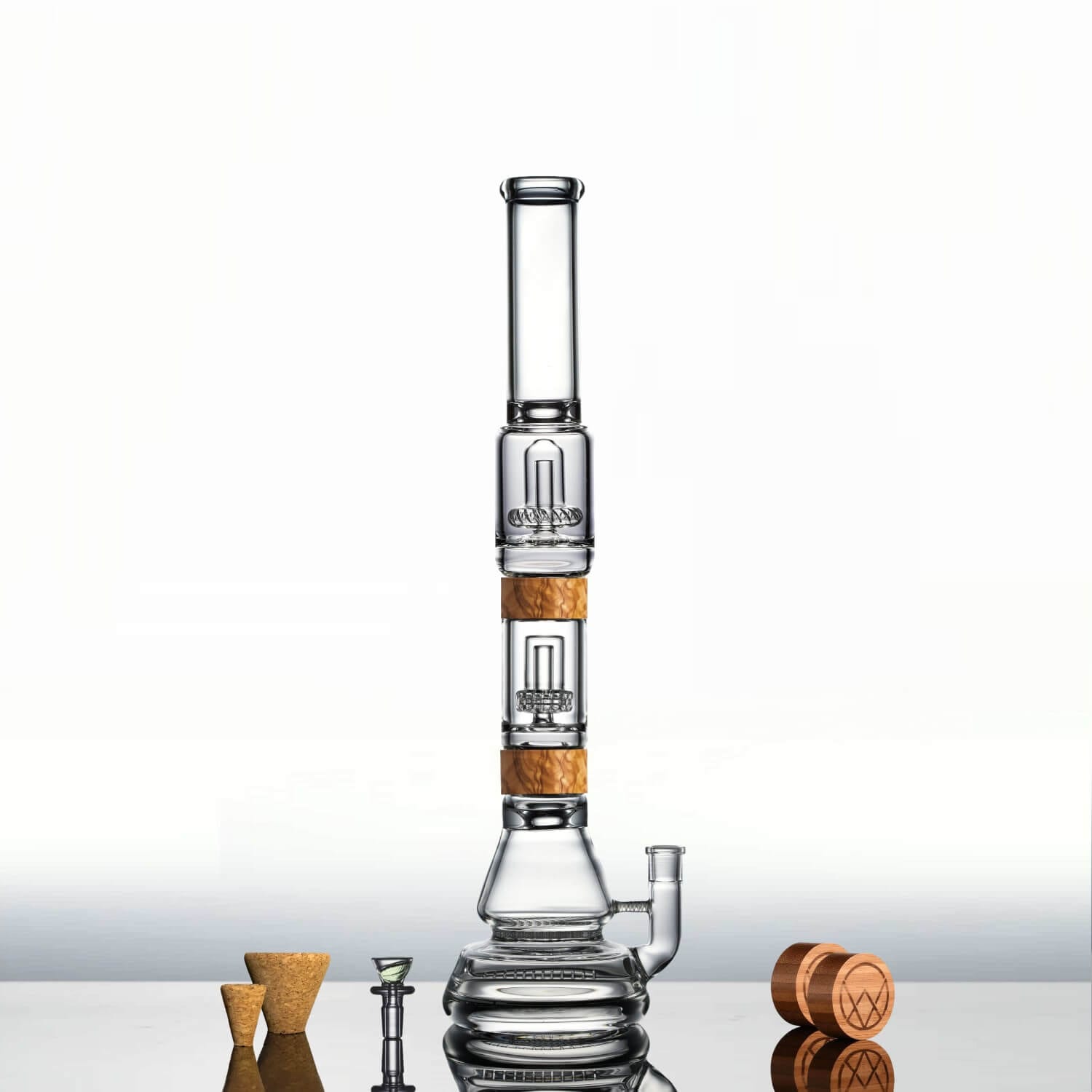 Vitae Glass Voyager + Mini Perc Bong  20