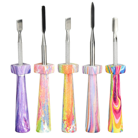 Colorful Resin Dab Tool - 5"/ 5PC