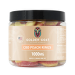 CBD Gummies 1000MG - Peach Rings