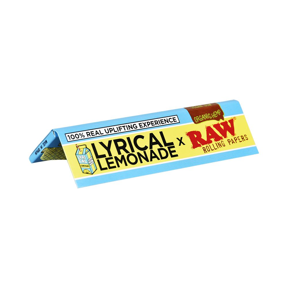 RAW x Lyrical Lemonade Rolling Papers - Hemp / 32pc / 50ct