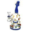 Lookah Glass Spotted Mushroom Water Pipe - 9