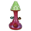 Mushroom Buddies Standing Glass Hand Pipe - 4