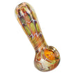 Golden Sea Turtle Shell Design Hand Pipe - 3.75