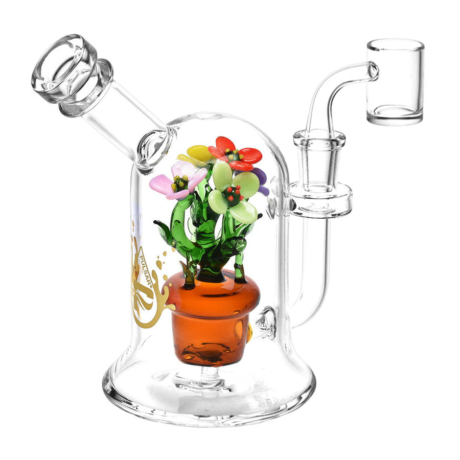 Pulsar Pretty Flowers Dab Rig - 6.5" / 14mm F