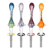 Pulsar Candy Frit Twist Dab Straw - 7.5