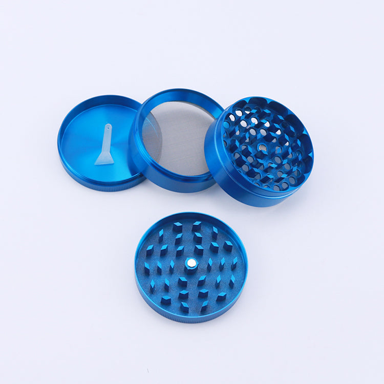 Large 4 Piece Zinc Alloy Metal Grinder