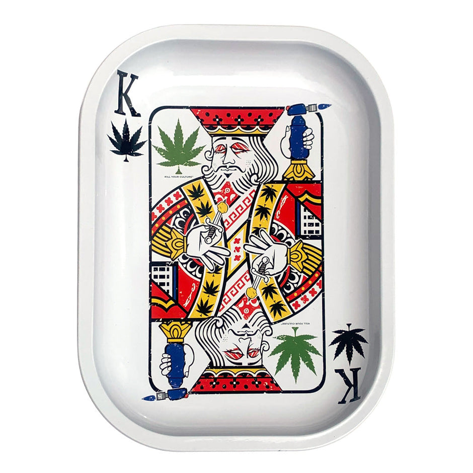 Kill Your Culture Rolling Tray - 5.5"x7" / King of Concentrates