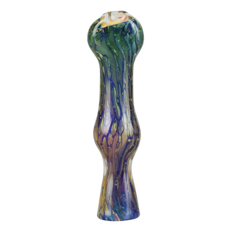 Double Glass Fumed Chillum