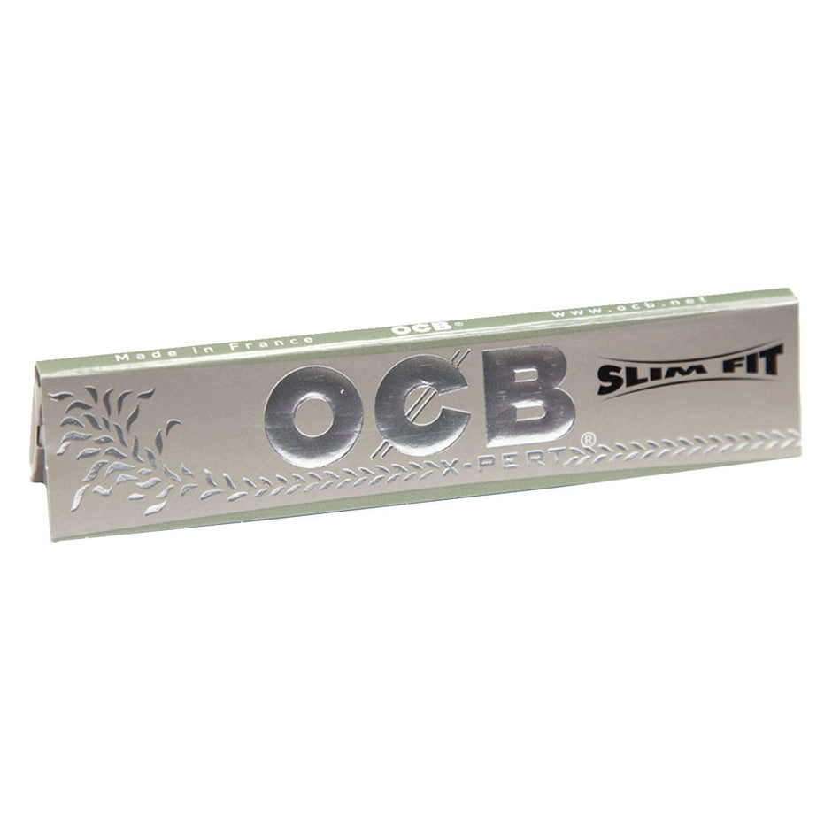 OCB X-Pert Slim Fit Slim Rolling Papers 24pcs