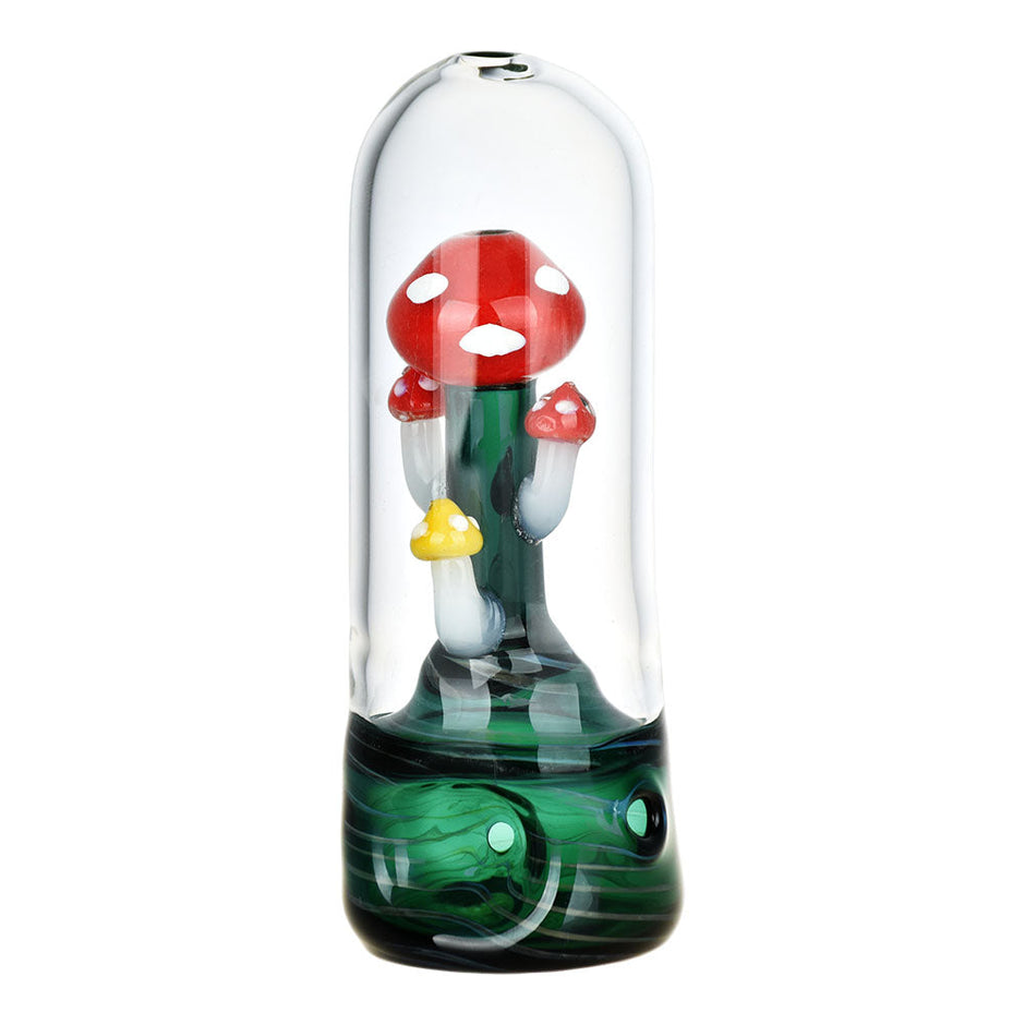 Empire Glass Works Mushroom Magic Terrarium Hand Pipe - 5.75"