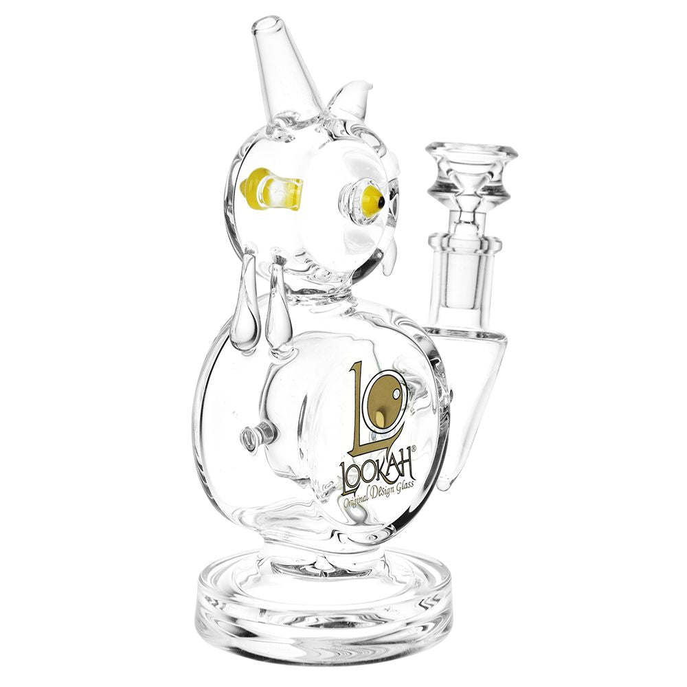 Lookah Glass Rooster Water Pipe | 7.5