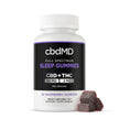 cbdMD Full Spectrum CBD PM Sleep Gummies Raspberry - 1500MG, 60ct