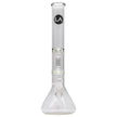 LA Pipes Thick Glass Beaker Showerhead Perc Bong