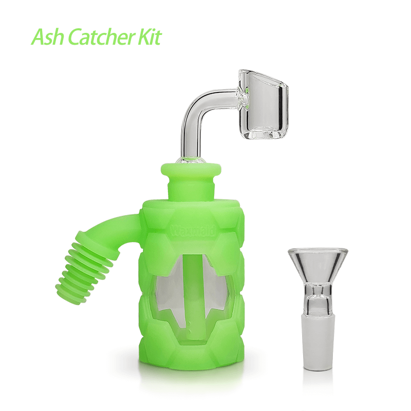 Waxmaid 4.96" Silicone&Glass Ash Catcher Kit