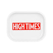 High Times x Pulsar Mini Metal Rolling Tray - White Logo / 7