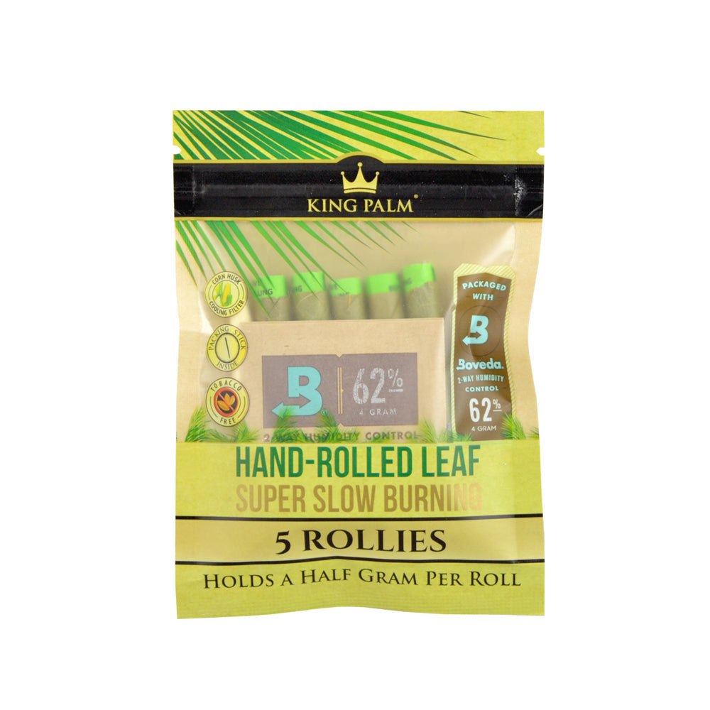 King Palm Wrap Pouches - 5pk / Rollies 15pcs