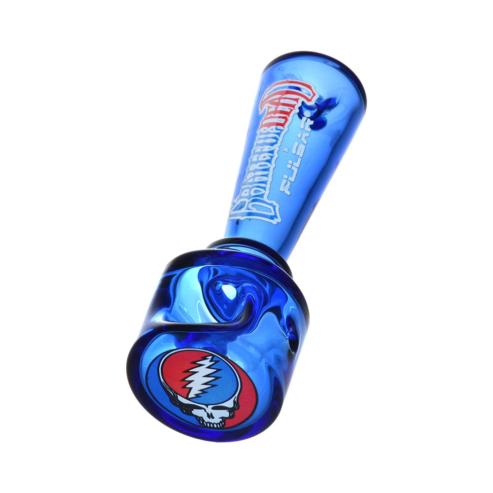 Grateful Dead x Pulsar Geometric Glass Spoon Pipe | 4.25